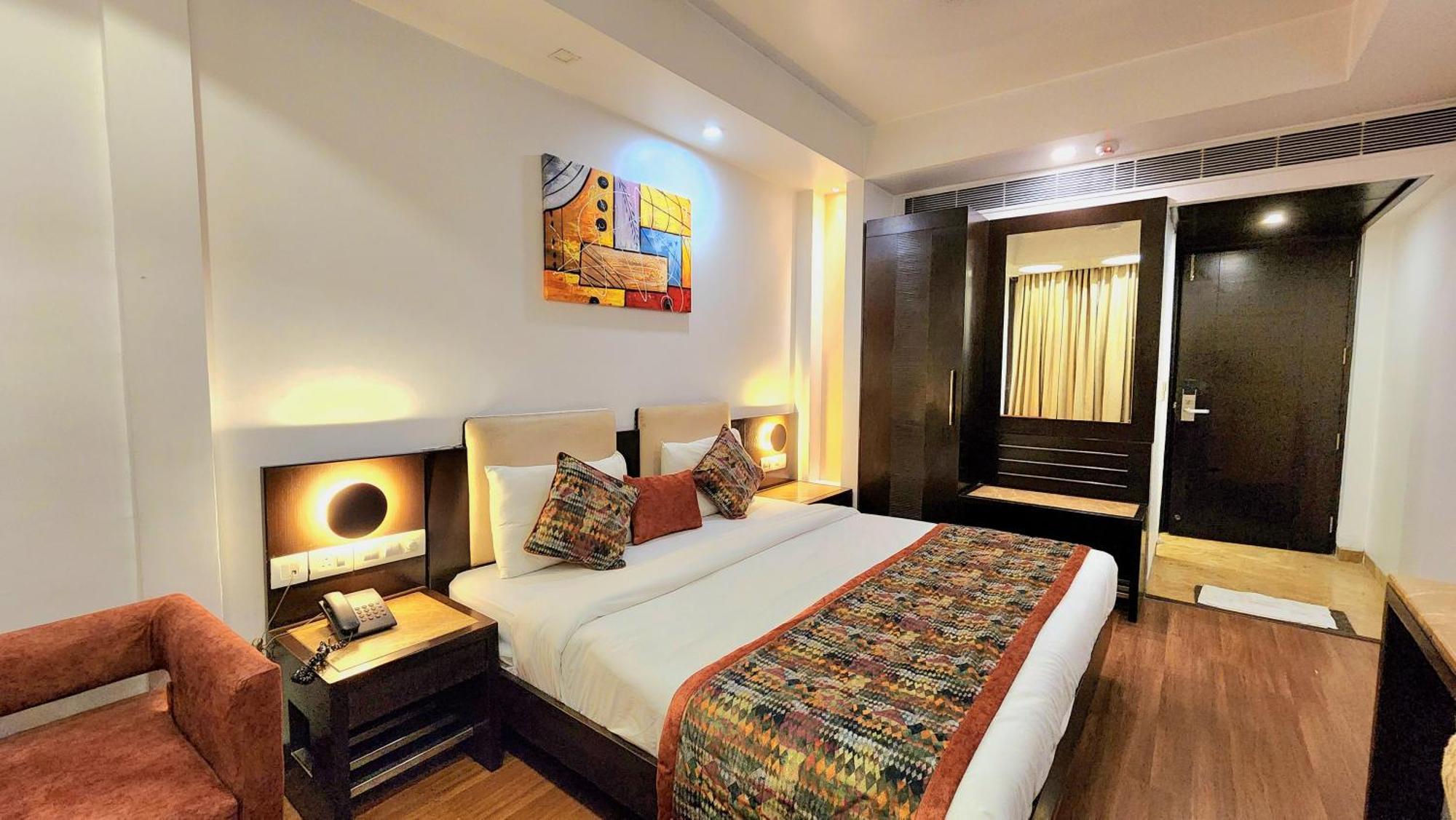 The Prime Balaji Deluxe At New Delhi Railway Station - Free Airport Pickup Hotell Eksteriør bilde